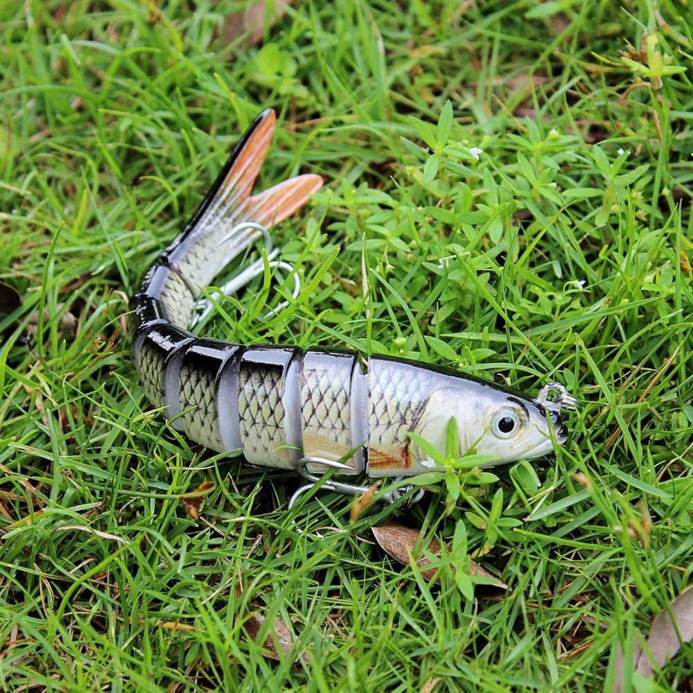 3/5pcs Slow Sinking Lifelike Swimbait Fishing Lures