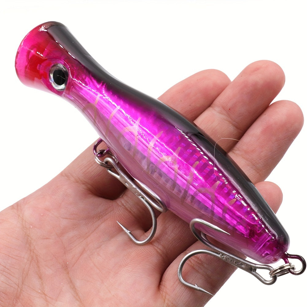 6-Pack Proven Catcher Topwater Popper Lures