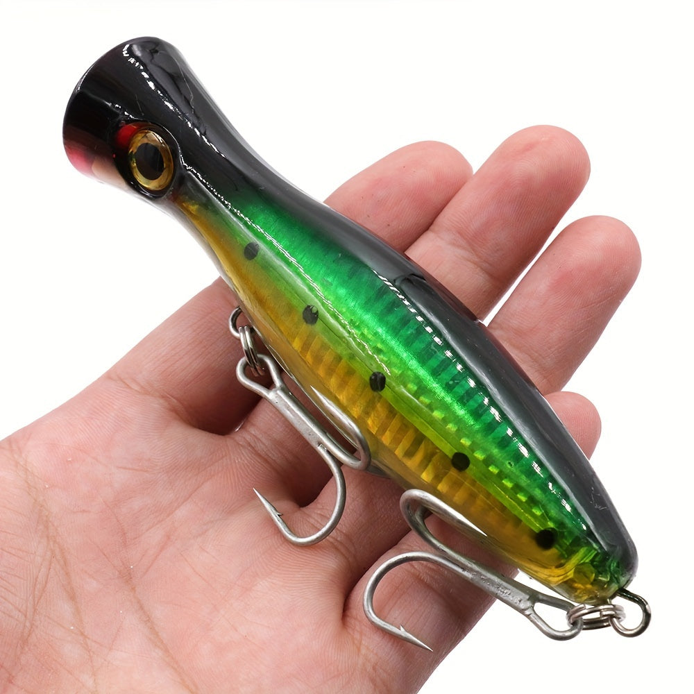 6-Pack Proven Catcher Topwater Popper Lures