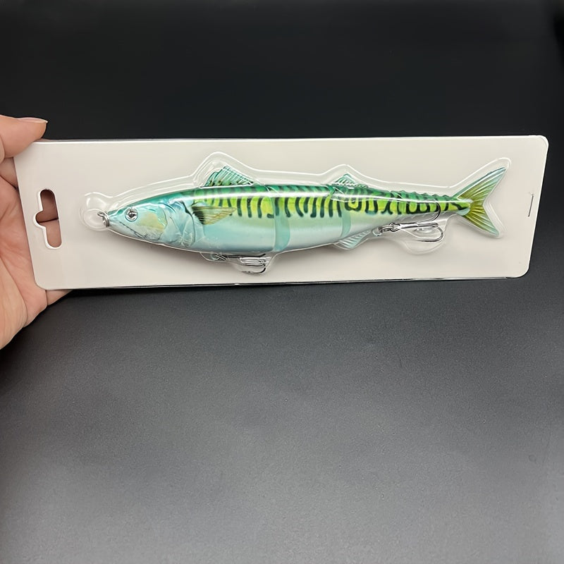 1pc Multi-Jointed Sinking Fishing Lure, Realistic Swimming Action