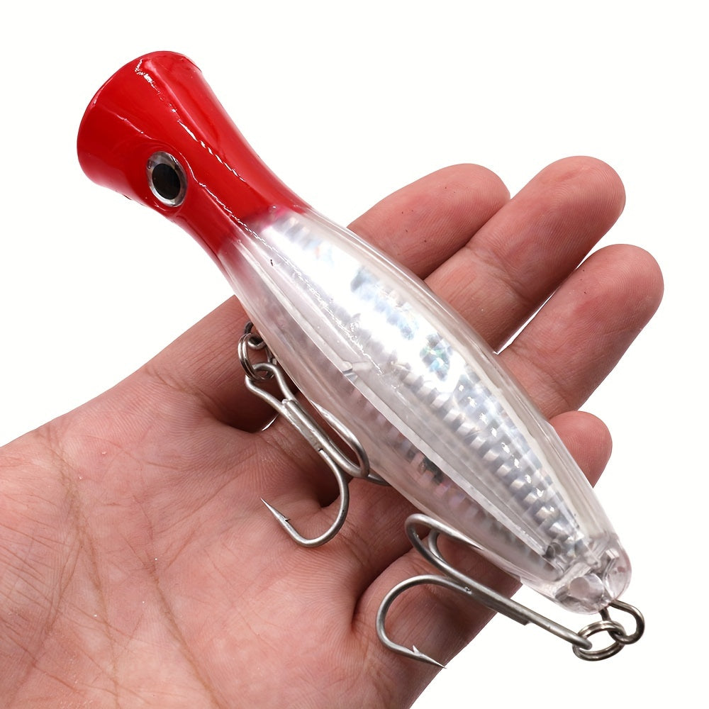 6-Pack Proven Catcher Topwater Popper Lures