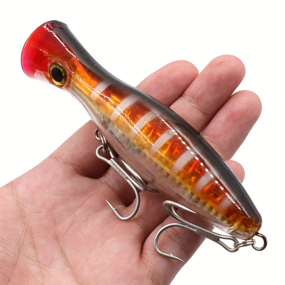 6-Pack Proven Catcher Topwater Popper Lures