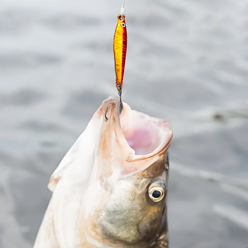 5pcs Iron Alloy Micro Lure Fishing Bait