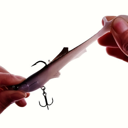 5pcs Premium Soft Fishing Lures with Lead Jigs