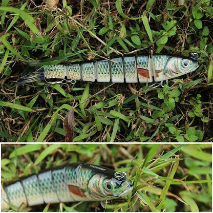 3/5pcs Slow Sinking Lifelike Swimbait Fishing Lures