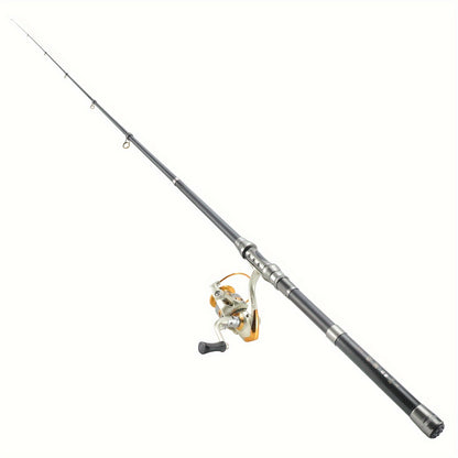 Telescopic Fishing Rod and Reel Combo