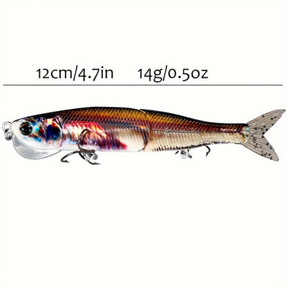 Fishing Lure With Soft Tail, Bionic Fishing Lure